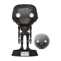 Star Wars - Across the Galaxy: K-2SO US Exclusive Pop! Vinyl with Pin [RS]