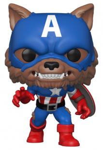 Marvel Comics - Capwolf Year of the Shield SDCC 2021 US Exclusive Pop! Vinyl [RS]