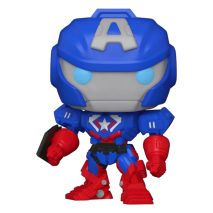 Avengers: Mech Strike - Captain America Marvel Mech Glow US Exclusive Pop! Vinyl [RS]