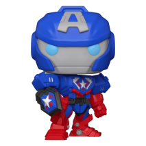 Avengers: Mech Strike - Captain America Marvel Mech 10" US Exclusive Pop! Vinyl [RS]