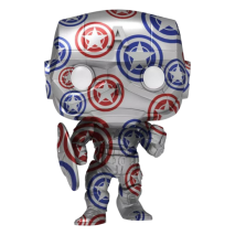 Avengers (Video Game 2020) - Captain America Patriotic Age (Artist) US Exc Pop! w/Protector [RS]