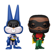 Space Jam 2: A New Legacy - Bugs Bunny as Batman & LeBron James as Robin US Exc Pop! 2-Pack [RS]