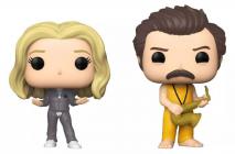Parks and Recreation - Locked In Ron & Leslie Pop! Vinyl 2-Pack [RS]