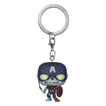 What If - Zombie Captain America Pocket Pop! Keychain