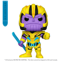 Avengers 4: Endgame - Thanos Blacklight US Exclusive Pop! Vinyl [RS]