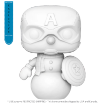 Marvel Comics - Captain America Holiday DIY US Exclusive Pop! Vinyl [RS]