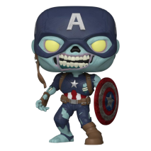 What If - Zombie Captain America US Exclusive 10" Pop! Vinyl [RS]