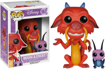 Mulan (1998) - Mushu & Cricket Pop! Vinyl