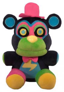 Five Nights at Freddy's: Security Breach - Freddy Glamrock Black Light US Exclusive Plush [RS]