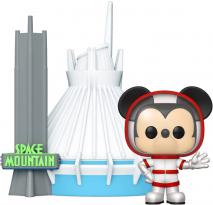 Disney World 50th Anniversary - Space Mountain & Mickey Mouse US Exclusive Pop! Town [RS]