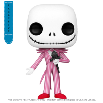 The Nightmare Before Christmas - Jack with Pink & Red Suit US Exclusive Pop! Vinyl [RS]
