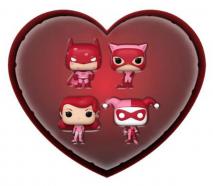 Batman: The Animated Series - Valentines Day US Exclusive Pocket Pop! 4-pack [RS]