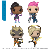 Overwatch - UK Exclusive Pop! Vinyl 4-Pack [RS]