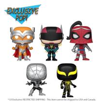 Marvel: Year of the Spider - Spider-Man US Exclusive Pop! 5-Pack [RS]