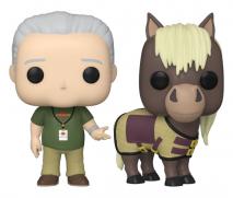 Parks and Recreation - Jerry & Lil Sebastian US Exclusive Pop! 2-Pack [RS]