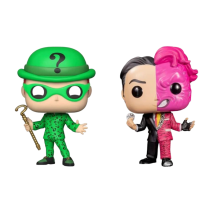 Batman Forever - Two-Face & Riddler Glow US Exclusive Pop! 2-pack [RS]