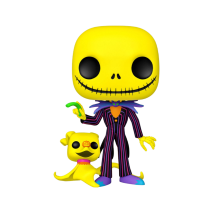 The Nightmare Before Christmas - Jack Skellington & Zero Black Light 10" Pop! Vinyl