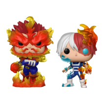 My Hero Academia - Endeavor & Todoroki Pop! Vinyl 2-Pack [RS]