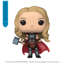 Thor 4: Love and Thunder - Mighty Thor without Helmet Metallic US Exclusive Pop! Vinyl [RS]