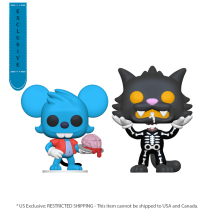 The Simpsons - Itchy & Scratchy (Skeleton), Treehouse of Horror US Exclusive Pop! Vinyl [RS]
