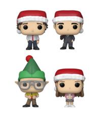 The Office - Holiday Tree Box US Exclusive Pocket Pop! Vinyl 4-Pack [RS]