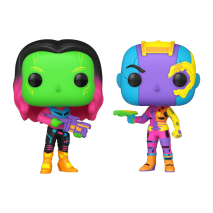 Guardians of the Galaxy: Vol. 2 - Gamora & Nebula Black Light US Exclusive Pop! 2-Pack [RS]