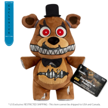 Five Nights at Freddy's - Nightmare Freddy US Exclusive 10" Plush [RS]