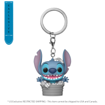 Lilo & Stitch - Stitch in Bathtub US Exclusive Pop! Keychain [RS]