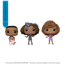 Whitney Houston - Diamond Glitter US Exclusive Pop! Vinyl 3-Pack [RS]