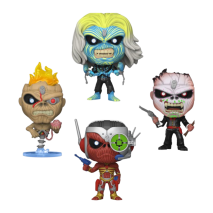 Iron Maiden - Eddie US Exclusive Glow Pop! Vinyl 4-Pack [RS]