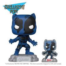Marvel Comics - Black Panther Avengers 60th US Exclusive Pop! Vinyl with Pin [RS]