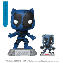 Marvel Comics - Black Panther Avengers 60th US Exclusive Pop! Vinyl with Pin [RS]