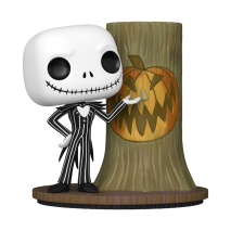 The Nightmare Before Christmas - Jack with Halloween Town Door 30th Anniversary Pop! Deluxe