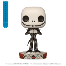 The Nightmare Before Christmas - Jack Skellington as the King US Exclusive Pop! Vinyl [RS]