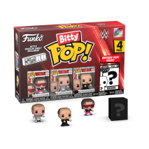 WWE - Bret Hart Bitty Pop! 4-Pack