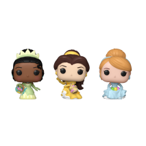 Disney - Cinderella, Belle, Tiana Carrot Pocket Pop! 3-Pack