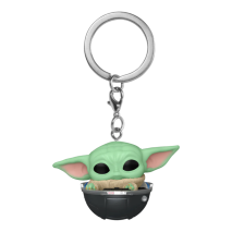 Star Wars: Mandalorian - Grogu in Hovering Pram Pop! Vinyl Keychain