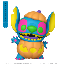Lilo & Stitch - Pumpkin Stitch US Exclusive Blacklight Pop! Vinyl [RS]
