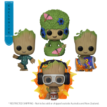 I Am Groot - I Am Groot US Exclusive Glow Pop! Vinyl 4-Pack [RS]