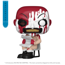 Terrifier - Art the Clown Sitting (Bloody) US Exclusive Pop! Vinyl [RS]