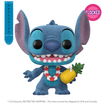 Lilo & Stitch - Luau Stitch US Exclusive Flocked Pop! Vinyl [RS]