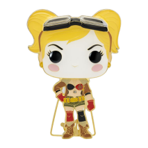 DC Bombshells - Harley Quinn 4" Pop! Enamel Pin