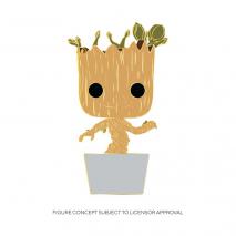 Marvel Comics - Groot (with chase) 4" Pop! Enamel Pin
