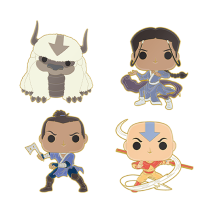 Avatar the Last Airbender - Characters 4-Pack Pin Set
