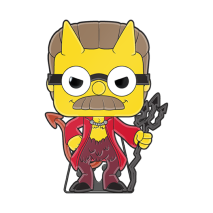 Simpsons - Devil Flanders Enamel Pop! Pin