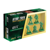 Star Trek - Away Missions "Battle of Wolf 359" Miniatures Board Game [Sela Expansion]