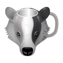 Harry Potter - Hufflepuff Badger Shaped Mug