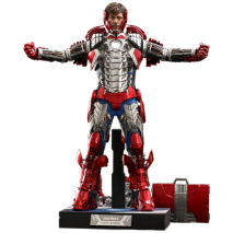 Iron Man 2 - Tony Stark Mark V Suit Up Deluxe 1:6 Scale Collectable Action Figure