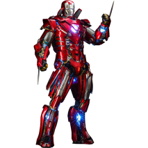 Iron Man 3 - Silver Centurion Armor Suit-Up 1:6 Scale Collectable Action Figure