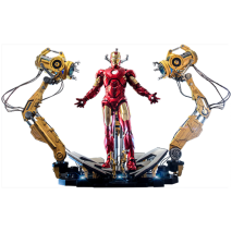 Iron Man 2 - Mark IV Deluxe with Gantry 1:4 Scale Collectable Action Figure
